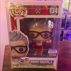 Funko Pop WWE Figure with Red and White Outfit